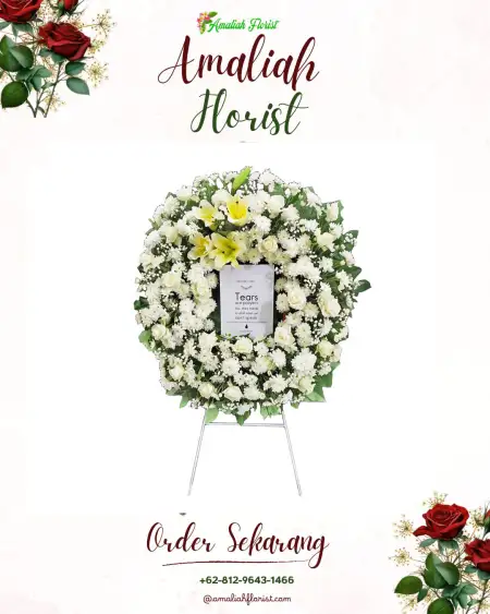 Krans Bunga Duka Cikadu
